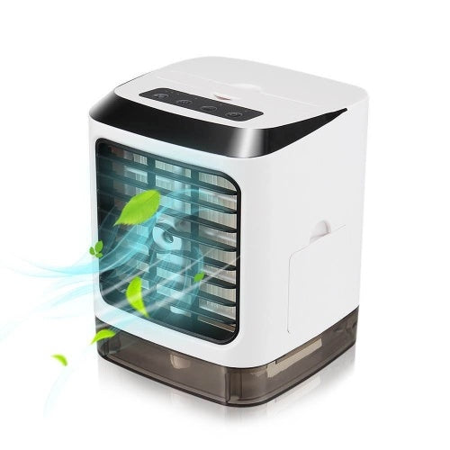 Mini Air Conditioner Desktop Air Cooler Humidifier