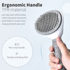 Pets Dogs Grooming Brush Hair Remover Shedding Grooming Tools for Dogs One-button Remove Hair