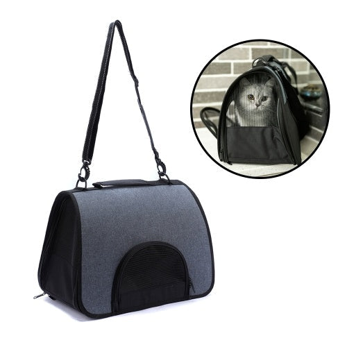 قطط الحيوانات الأليفة المحمولة كلاب Cat Dog Dog Bag Travel Lage مصممة للسفر المشي لمسافات طويلة في الهواء الطلق للوزن داخل 4 كجم