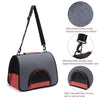 قطط الحيوانات الأليفة المحمولة كلاب Cat Dog Dog Bag Travel Lage مصممة للسفر المشي لمسافات طويلة في الهواء الطلق للوزن داخل 4 كجم