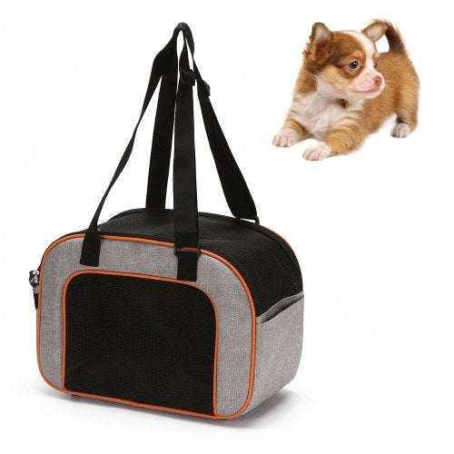 قطط الحيوانات الأليفة المحمولة كلاب Cat Dog Dog Bag Travel Lage مصممة للسفر المشي لمسافات طويلة في الهواء الطلق للوزن داخل 4 كجم