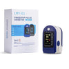 Fingertip Pulse Oximeter Mini SpO2 Monitor Oxygen Saturation Monitor Pulse Rate Perfusion Index Measuring Gauge Device 5s Rapid Reading with Lanyard