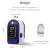 Fingertip Pulse Oximeter Mini SpO2 Monitor Oxygen Saturation Monitor Pulse Rate Perfusion Index Measuring Gauge Device 5s Rapid Reading with Lanyard
