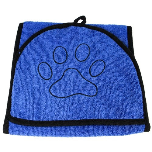 مناشف حمام للكلاب مع جيوب لليد