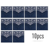 10pcs Pearl Paper Floral Invitation Cards