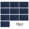 10pcs Pearl Paper Floral Invitation Cards