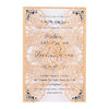 10pcs Pearl Paper Floral Invitation Cards