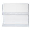 2-Tier Basket Storage Organizer Metal Mesh