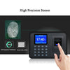 Biometric Fingerprint Attendance Machine Software-free 2.4" TFT LCD Display