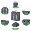 Collapsable 2-section Laundry Bag