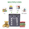 Collapsable 2-section Laundry Bag
