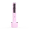 Mini Handheld Fan USB Rechargeable Bladeless Fan with Stand