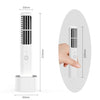 Mini Handheld Fan USB Rechargeable Bladeless Fan with Stand