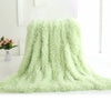 Long Fur Throw Blanket Super Soft Long Shaggy Faux Fur