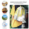 Pet Dog Transparent Backpack Carrier Travel Bag Designed for Travel Hiking Walking Outdoor Use