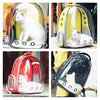 Pet Dog Transparent Backpack Carrier Travel Bag Designed for Travel Hiking Walking Outdoor Use