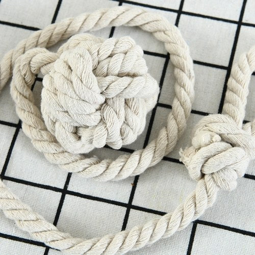 1PAIR CURTINE TIEBACKS ROPE
