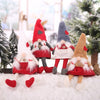 Christmas Faceless Doll Ornament Cute Cartoon Long Legs