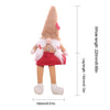 Christmas Faceless Doll Ornament Cute Cartoon Long Legs