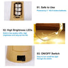 1 Meter 10 LEDs Copper Wire Fairy Light