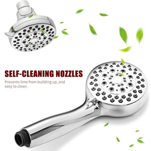 مجموعة رأس الدش المطري المحمولة