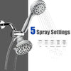 Handheld Shower Head Rain Showerhead Combo