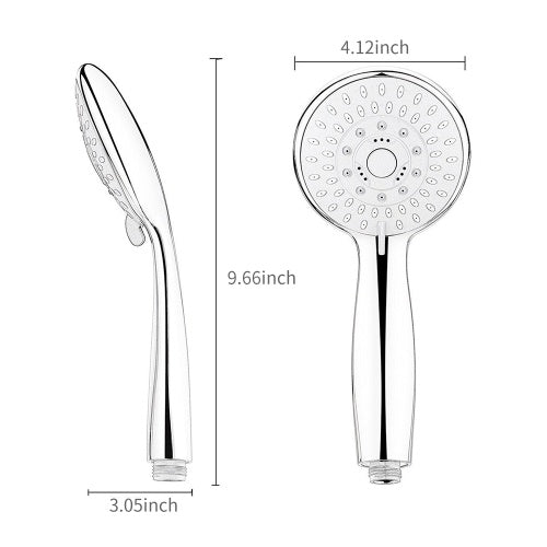 Handheld Shower Head 5 Spray Settings