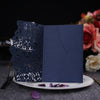 10pcs Blue Laser Cut Invitation Cards Invitation Holders Greeting Card Wedding  Anniversary Birthday Party Supplies