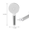 Handheld Shower Bathroom 3 Spray Mode Shower Head Easy Installation