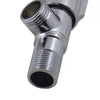 G1/2 Triangle Valve Copper Water Sink Bathroom Toilet Kitchen Shower Plumbing Angle Valve Faucet Water Valve Shut Off Quick Opening Water Stop Valve