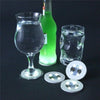LED COSTARD FLACK ROUNG FASE CUP LATCHER MAT WINE GLASS CUP CUS