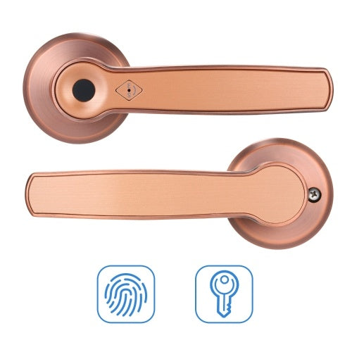 مجموعة قفل بصمة الإصبع الذكي بدون مفتاح، رافعة باب إلكترونية بيومترية مضادة للسرقة، أقفال أبواب مع ديدبولت