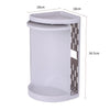 No Drilling 360 Degree Rotating Corner Shelf