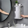 No Drilling 360 Degree Rotating Corner Shelf