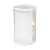 No Drilling 360 Degree Rotating Corner Shelf