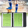 Football Coaches Magnetic Tactic Board Foldable Strategy Clipboard with a Write Wipe 2-in-1 Pen (Football)