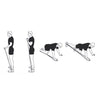 Figure 8 Shape Resistance Band Bodybuilding Strength Training Exercise Resistance Pull Bands with Handle Stretch Fitness Yoga Equipment Tool