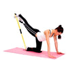 Figure 8 Shape Resistance Band Bodybuilding Strength Training Exercise Resistance Pull Bands with Handle Stretch Fitness Yoga Equipment Tool