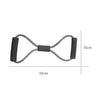 Figure 8 Shape Resistance Band Bodybuilding Strength Training Exercise Resistance Pull Bands with Handle Stretch Fitness Yoga Equipment Tool