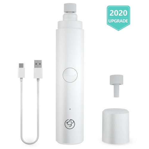 الكهربائية الحيوانات الأليفة مسمار التهيأ المتقلب الكلب أداة تشذيب أظافر الحيوانات الأليفة المقص للكلب القط الحيوانات الأليفة الكفوف مع 2 سرعة مصباح ليد