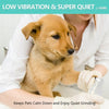 Electric Pet Nail Grooming Trimmer Dog Pet Nail Grinder Clipper for Dog Cat Pet Paws with 2 Speed LED Light