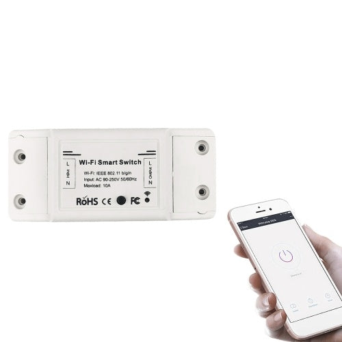 مفتاح WiFi ذكي المنزل متعدد الوظائف DIY MODULE MODULE APP مفتاح التحكم عن بعد مع وظيفة المؤقت