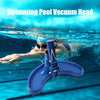 Swimming Pool Vacuum Head with Clip Handle Drawstring Bag Pool Flexible Cleaning Spray Brush