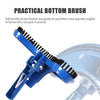 Swimming Pool Vacuum Head with Clip Handle Drawstring Bag Pool Flexible Cleaning Spray Brush