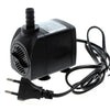 160GPH Submersible Pump (600L/H, 10W) with 3.3 ft Tubing for Aquariums Fish Tank Pond Fountain Statuary Hydroponics Water Feature Indoor Fountains