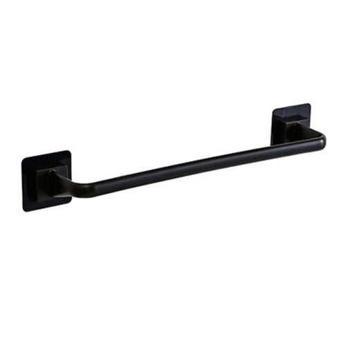 Towel Bar Bath Towel Clothes Hanger Nail-free Wall Mount Towel Rack Holder for Bathroom Kitchen Towel Storage Self