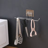 Towel Bar Power Towel Holder Bath Towel Clothes Hanger Nail-free Wall Mount Towel Rack Holder for Bathroom Kitchen Towel Storage Self