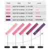 5 PCS Resistance Band Non-toxic & Tasteless Silicone Exercise Elastic Band Set