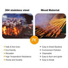 12 Pcs 13.3 Inches Kabob Skewers Flat Metal BBQ Skewers Stainless Steel Kebob Sticks