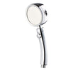 High Pressure Shower Head with 4 Spray Settings ON/Off Pause Switch Water Saving Polished Handheld Showerhead G1/2 Adjustable Bathroom Shower Head Bath Handheld Shower Head Replacement